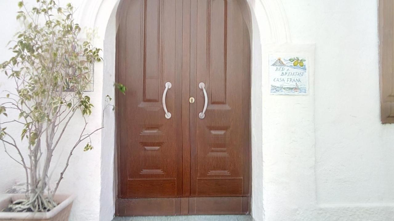 B&B Casa Frank Estrómboli Exterior foto